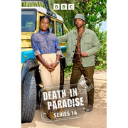BBC Studios Death in Paradise Season Fourteen DVD, Complete 8-Episode Collection, Widescreen, English Audio with Subtitles, 3-Disc Set