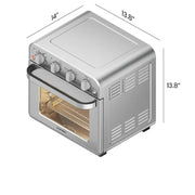 Chefman RJ50-SS-M18 18L Toaster Oven Air Fryer