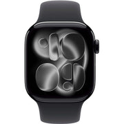 Apple Watch Gen 11 Series 11 Cell 42mm Jet Black Aluminum - Black Sport Band MF834LW/A