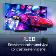 VIZIO 55 in Mini LED Quantum 4K QLED HDR Smart TV, Black, VQM55C-10