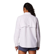 Columbia PFG Bahama II Long-Sleeve Button-Down Shirt - White - XL