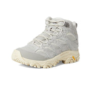 Merrell Moab 3 Mid Waterproof Hiking Shoes, Women's, Paloma Gray Leather, Lace-Up, Size 10, J038392