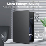 JETech Case for Samsung Galaxy Tab S10 FE and S9 FE 10.9-Inch, Slim Folio Stand Protective Tablet Cover with S Pen Holder, Multi-Angle Viewing, Navy Blue