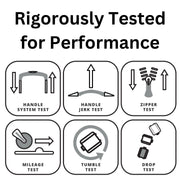 Ricardo Beverly Hills Lombard Hardside Expandable 29-Inch Checked Luggage, Charcoal, 360 Dual Spinner Wheels, Telescoping Handle, Lockable Zippers