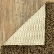 Mainstays Dylan Solid Diamond Olefin Brown Indoor Runner Rug, 2 x 6 ft, Medium Pile, Stain and Fade Resistant, MS19-D1-110-013