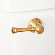 Key West Toilet Tank Handle - Brushed Gold