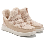 HEYDUDE 42031-265 Camden Suede Cozy Boots for Ladies, 8M, Tan
