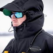 FRABILL FRBP3121 Men's Standard Hunter Heavy Duty Insulated Ice Fishing Jacket, Black - M