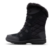 Columbia Ice Maiden II Women's Waterproof Insulated Winter Boots, Black Columbia Grey, Size 7, 1554171