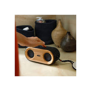 House of Marley Get Together 2 Mini Portable Bluetooth Speaker, 20W, IP67 Water Resistant, Brown, 15-Hour Battery Life