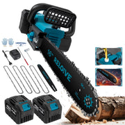 RELOIVE 486573 16 Cordless Electric Chainsaw, Brushless Motor, 26,000 RPM