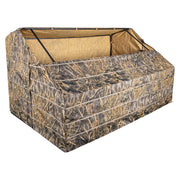 Avian-X G-Blind 4-Person Hunting Blind, Unique G-Shaped Anodized Aluminum Frame, Mossy Oak Shadow Grass Habitats Camo, Portable Ground Blind, AVX-AVX7005