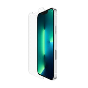 Belkin OVY012zz-RF SCREENFORCE Tempered Glass Screen Protector for Apple 14/13/13 Pro with EZ Align Tray