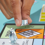 Hasbro Monopoly Board Game, Classic Property Trading, Larger Metal Tokens, Storage Tray with Lid, Ages 8+, 2 to 6 Players