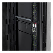 APC Metered Rack Power Distribution Unit, 42 Outlets, 30A, 200/208V, Vertical Zero U Mount, (36) C13 & (6) C19 Locking Outputs, 9.8 ft Cord, AP8841
