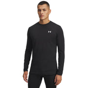 Under Armour Men's UA ColdGear Base 2.0 Crew Shirt, Black and White, 2XL, 6005295