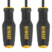 DeWalt Toughseries 17-Piece Screwdriver Set with MAX FIT Tips, Black Chrome Plated, Bi-Material Handles, DWHT65103
