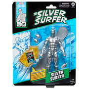 Hasbro Marvel Legends Silver Surfer 6-Inch Collectible Action Figure with Comic-Inspired Design, 20+ Articulation Points, Multiple Hands, Comic Book Accessory, G0815