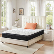 Edx 12 Inch TwinXL Memory Foam Hybrid Innerspring Mattress with Individually Pocketed Springs, Medium Comfort Pillow Top