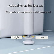 Wakefit Over The Toilet Storage Rack, 3 Tier Freestanding Bathroom Organizer Shelf, Rust-Resistant Metal, Matte White