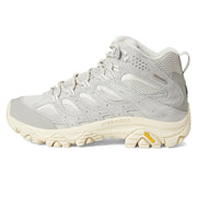 Merrell Moab 3 Mid Waterproof Hiking Shoes, Women's, Paloma Gray Leather, Lace-Up, Size 10, J038392