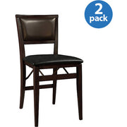 Linon Keira Pad Folding Chair, Set of 2