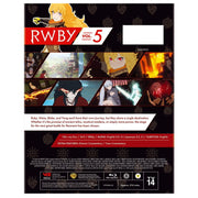 Viz Media RWBY Volume 5 Blu-ray Movie, 14 Episodes, English SDH Subtitles, 1080p HD, TV-14, Standard Edition