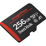 SanDisk SDSQUA4-256G-AW6KA ImageMate 256GB A1 U1 MicroSDXC Memory Card with Adapter