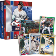 Topps 2026 Chrome Baseball Mega Box, 42 Cards, Exclusive X-Fractor Parallels, Rare Gold Logoman Inserts, MLB Trading Cards, FGC006630
