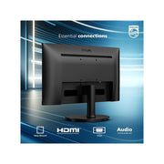 Philips 221V8LB 22 Inch Full HD VA Monitor, 100Hz Refresh Rate, Adaptive Sync, LowBlue Mode, HDMI VGA, VESA Mount, Black
