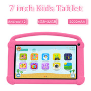 BYANDBY Kids Tablet, 7 Inch Android 12.0, 4GB RAM, 32GB Storage, Pink, Expandable to 1TB