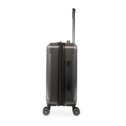 Brookstone BR-AB-WF3021-CH Neuer 21 Hardside Carry On Spinner Luggage, Charcoal, Lightweight ABS Shell, 8-Wheel 360-Degree Spinner, Expandable Design