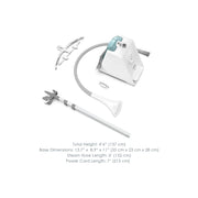 Pure Enrichment PureSteam Pro Upright Clothes Steamer - Professional Standing Garment Steamer & Foot