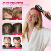 Morfone PM-103 3-in-1 Electric Scalp Massager with Hair Oil