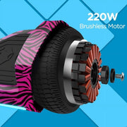 Hover-1 DSA-REBL-PKZB Rebel Electric Self-Balancing Hoverboard for Kids with 6.5 Tires, Dual 110W Motors