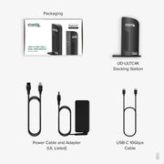 Plugable UD-ULTC4K 4K USB C Docking Station Triple Monitor with 100W Power Delivery, USB C Dock for Thunderbolt 3 / 4, USB-C Windows and Mac (3X HDMI and 3X DisplayPort, 1x USB-C, 4X USB 3.0, SD Card Reader)