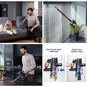 ARTSEA Cordless Vacuum Cleaner, 48 kPa Suction, 70 Min Runtime, Lightweight Stick, 1.6L Dust Cup, HEPA Filtration