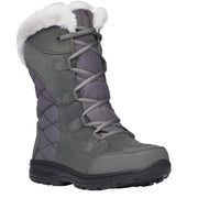 Columbia Ice Maiden II Waterproof Insulated Winter Boots for Ladies - Shale/Dark Raspberry - 9.5M