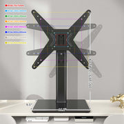 Hemudu HT02B-002 Universal Swivel TV Stand, Table Top Base for 21 to 55 Inch TVs