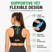 Pukitry Vortalex Neo 2 Posture Corrector, Breathable Compression Lumbar Support Belt, Concealable Design, M