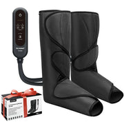 Fit King FT-009A-WMT Foot & Calf Compression Massager, Black