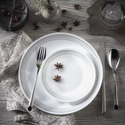 Corelle Mystic Gray 18-Piece Dinnerware Set, Triple-Layer Vitrelle Glass, Chip Resistant, Lightweight, Round Plates and Bowls, Service for 6, 1134332