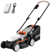 Litheli U20LM00-0A110 Cordless Electric Lawn Mower W/Adjustment Heights