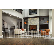 Regalo 1348 28 inch Double Door Super Wide Safety Gate - White