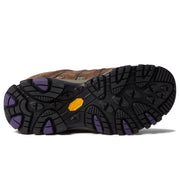 Merrell Women's Moab 3 Mid Hiking Boots, Pigskin Leather and Mesh, Bracken Purple, Size 7.5, J035870