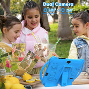 YQSavior 7 in 1024 x 600 Child Tablet 32 GB, Android 12, Wi-Fi, Blue