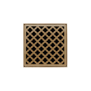 Infinity Drain MD 4-2I SB Bathtub Drain Kit, Moor Pattern Decorative Plate, Satin Bronze, Cast Iron Body, 2
