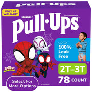 Kimberly Clark 57014 Pull-Ups Boys Potty Training Pants Marvel Spidey Design, 2T-3T (78 Count)