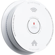 SITERWELL Smoke and Carbon Monoxide Detector Combo, Dual Sensor Technology, 10-Year Battery, Reduced Nuisance Alarms, Bilingual Voice Alerts, White, 1 Pack, GS886-H02