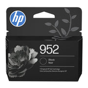 HP 952 Black Original Ink Cartridge, Monochrome, 900 Page Yield, Eco-Friendly Design, F6U15AN